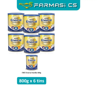 Enercal Complete 850g x 6 Tins EXP:10/2028 FREE 400g