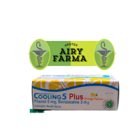 COOLING 5 PLUSS RASA JERUK @15ML ORIGINAL