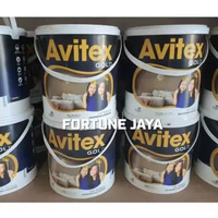 AVITEX GOLD CAT TEMBOK INTERIOR & EKSTERIOR EXTERIOR 5KG AVIAN BRANDS ANTI JAMUR ANTI LUMUT 755 GOLD