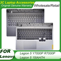 NEW Original US Keyboard for Lenovo Legion 5 Y7000P R7000P Legion 5 15IAH7H 2022 Laptop Palmrest Touchpad Backlit Replacement