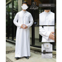 Alraz Jubah Hasan Poly Polos gamis polos alraz bahan polyester elegan dan berkualitas