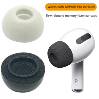 Memory Foam Tips For Airpods Pro 2 Eartips Ear Buds Replacement Tip Air Pods Cushion Pads Accessories