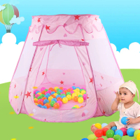 Baby Play Tent Girls Boys Princess Toy Kids Indoor Playhouses Tent (Pink