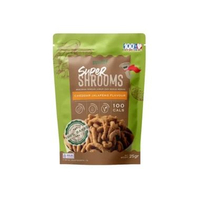 Ppuff SuperShrooms Cheddar Jalapeno 25gr - Snack Jamur Cemilan Sehat Rendah Kalori & Gluten Free Die