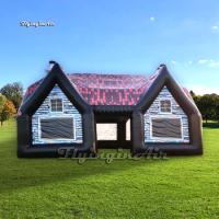 10m Large Inflatable Pub Tent Irish Public House Moveable Bar Air Blow Up Tavern For Party Event