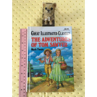 The Adventures of Tom Sawyer by Mark Twain หนังสือวรรณกรรมภาษาอังกฤษ(ปกแข็งมือสอง)