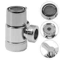 3 Way Diverter Valve Water Tap Connector Kitchen Faucet Adapter Sink Splitter Tap Connector Toilet Bidet Shower Bath Accessories