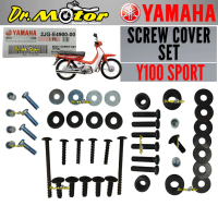 YAMAHA Y100SPORT Y100 SPORT Y 100 BODY COVER SCREW SKRU SKREW CAVER SET COMPLETE FULL COVERSET 100% 