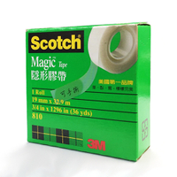 3M 思高牌 Scotch 810 隱形膠帶 可手撕 3/4 19mm×32.9m