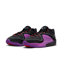 NIKE 耐吉 籃球鞋 男鞋 運動鞋 包覆 緩震 KD16 EP 黑紫 DV2916-002(2B3410)