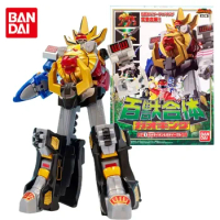 Bandai Original Shokugan SMP Hyakujuu Sentai Gaoranger Anime Action Figure Assembly Model Toys Gifts