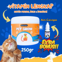 Vitamin Kucing Lengkap Vitamin Perawatan Menyeluruh untuk Bulu, Tulang, dan Tubuh Kucing Vitamin Pen
