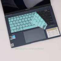 For 2022 ASUS Vivobook K3402 K3402Z M1402 S5402ZA S5402 ZA 14 Inch Dustproof TPU Silicone Laptop Keyboard Cover Protector Skin