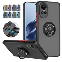 Ốp Lì Áo Giáp, Dành Cho OPPO Reno 10 Pro Plus 5G, Ốp Có Giá Đỡ Từ Tính Vòng, Chống Sốc, Coque Fundas