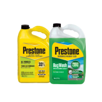 【PRESTONE 百適通】AF2033水箱精&AS657強效亮澤雨刷精(美國進口33%水箱精&強效亮澤雨刷精)