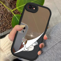 Vỏ cho vỏ iphone SE 2020, vỏ hoa, họa tiết bề mặt gương, mềm, mỏng, Ốp Điện Thoại