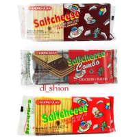 GV840 Khong Guan Saltcheese Crackers / Saltcheese Barbeque / Saltcheese Combo Saltcheese BBQ STOK TE