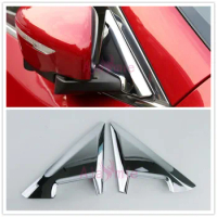 Chrome Car Styling Front Window Triangle Overlay Cover Panel 2014 2015 2016 2017 2018 For Nissan X-trail Xtrail Accessories