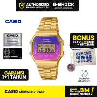 Casio General A168WERG-2ADF | Jam Tangan Pria Cowok | Digital | Anti Air | Original | Casio Watches 