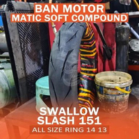 SWALLOW SLASH 151 ALL SIZE RING 13 & 14 BAN MOTOR MATIC BEAT VARIO SCOOPY LEXI NEX ADDRESS AEROX PCX