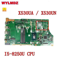 Used X530UA i5-8250CPU Mainboard For ASUS vivobook s15 X530U S530U S530UA A530U F530U K530U X530U Laptop Motherboard Tested