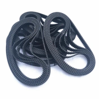 Quality 2Pcs Driving Belt Band Accessory Drive Timing Belt HTD 535 5M 15 535-5M-15 For E-Scooter Electric Bike Replacement Belt