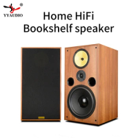 YYAUDIO 12 inch Three Frequency Bookshelf Box Hifi 80W 6Ohm Bookshelf Speaker High Quality Home Theater Speaker Sound Box