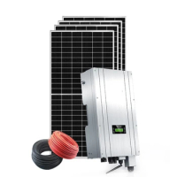 12kw inverter solar power system panel with for