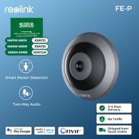 Reolink 6MP Fisheye WiFi Security Camera 2.4/5GHz Wireless Indoor Camera 2-Way Audio Smart Detection 360° Panorama PoE Cameras