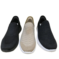St moritz sepatu slip on upper rajut wanita comfort & ori size 36-41