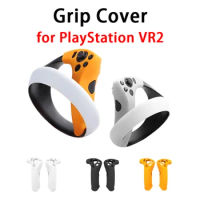 Silicone Case for Playstation VR2 Controller Grip Cover Handle Grip Protective Sleeves Cover for Playstation VR2 Accessories