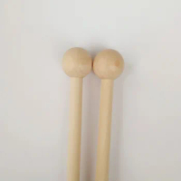 1 Pair Wood Mallets Percussion Sticks For Energy Chime Xylophone Crow Sound Wood Block Glockenspiel Bells 19cm Good Gift