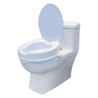 【大城小居】馬桶增高器 帶扶手帶蓋增高墊(馬桶加高墊/馬桶增高坐便器)