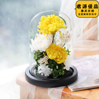 仿真花 人造花 清明節擺件小雛菊菊花乾花忌祀用品鮮花花束真花永生花長久花