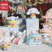 Genuine MINISO Sanrio Model Cinnamoroll Sweetheart Paradise Series Blind Box Kawaii Hand-made Children's Toy Birthday Gift