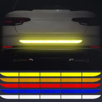 Car Reflective Sticker Warning Strip Tape Protective For Volkswagen VW Jetta MK5 6 Golf 4 5 6 7 CC Tiguan Passat B5 B6 b7 Polo