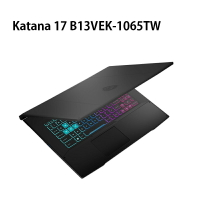 【額外加碼2%回饋】MSI 微星 Katana 17 B13VEK-1065TW i7-13620H/16GB/1T 電競筆電
