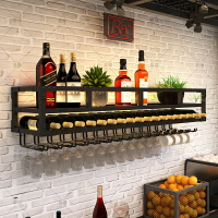 紅酒架 實木紅酒架 酒瓶架 簡約創意酒架吧台牆上壁掛紅酒杯杯架倒掛家用餐廳酒櫃置物架輕奢『xy14295』