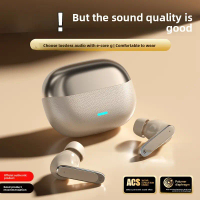 New P300 Leather Texture Electronic Coated In Ear Bluetooth Earphones Silicone Mic Call Earphones 20
