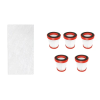 10 Pcs Electrostatic Cotton Anti-Dust Air Purifier Filter With 5Pcs Filter For Xiaomi Deerma VC01 Vacuum Cleaner