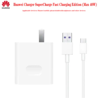 Huawei Original Authentic 40W Charger SuperCharge Fast Charging Edition For Huawei P60 Pro Mate 60 pro mobile phones computers