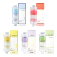 【韓國BYOUR】完美純淨沐浴過濾器5入組(蓮蓬頭濾水器 蓮蓬頭濾心 沐浴濾芯 香氛濾心)