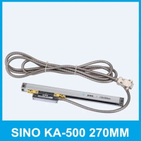 SINO KA-500 270mm 5um slim DRO linear scale KA500 0.005mm 270mm linear glass optical encoder sensor ruler for mini lathe mill