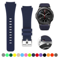 22mm Silicone Band for Samsung Galaxy Watch 2 46mm/huawei watch GT3 45mm/Gear S3 Watchband Bracelet Strap for Amazfit GTR 47mm