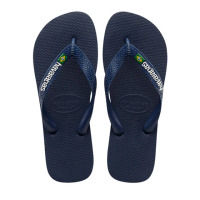 【havaianas 哈瓦仕】拖鞋 男鞋 女鞋 夾腳拖 國旗 巴西 Brasil Logo 海軍藍 4110850-0555U(哈瓦士)