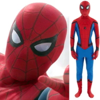 SpiderMan Homecoming Cosplay Costume Superhero 3D Print Spandex Outfit Tom Holland Spiderman Cosplay Halloween Costume Bodysuit