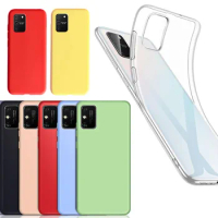 Soft case for Samsung galaxy S20 FE cover transparent green red yellow silicone fan edition cover for samsung galaxy S20 FE case