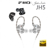 【FiiO】一圈四鐵五單元CIEM可換線耳機(JH5)