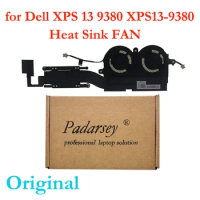 Pardarsey New Original for Dell Laptop XPS 13 9380 XPS13-9380 Cpu Heatsink Fan Radiator Module Cooling Fan 0WCX2D WCX2D