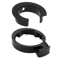 [Dainayw]2Pcs Circle Clasped Guard Ring Buckle Insurance For Xiaomi Mijia M365 Scooter Plastic Round Guard Mount Folding Tube Replacement